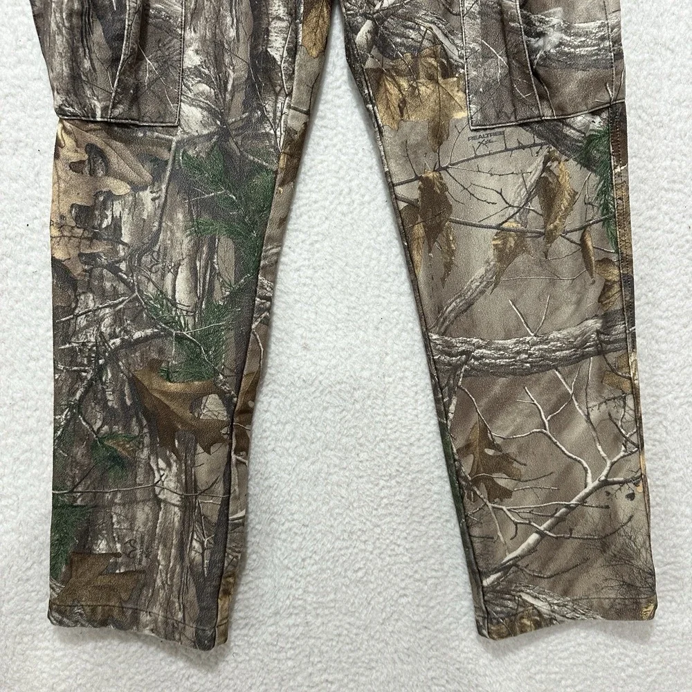 Cabelas Real Tree Men's REG Camo Hunting Cargo Outdoor Pants Size 30‎